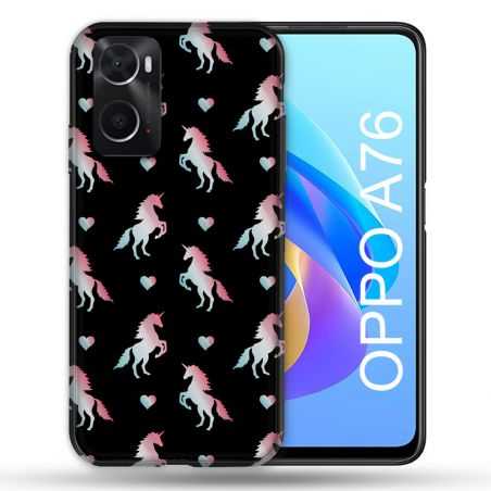 Coque Pour Oppo A76 Fantastique Licorne Pattern