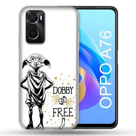 Coque Pour Oppo A76 Harry Potter Dobby Free Blanc