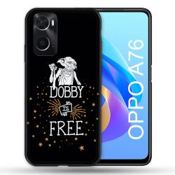 Coque Pour Oppo A76 Harry Potter Dobby Free Noir