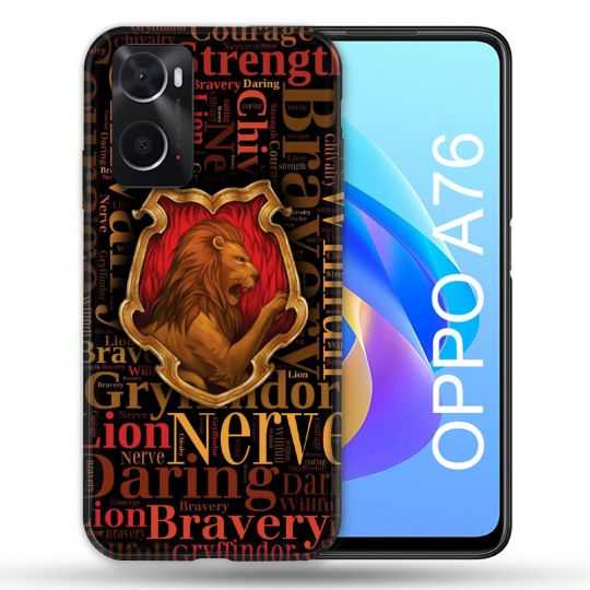 Coque Pour Oppo A76 Harry Potter Griffondor