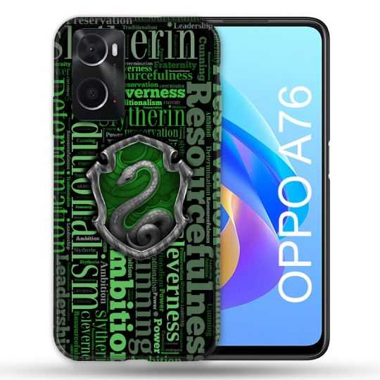 Coque Pour Oppo A76 Harry Potter Serpentar