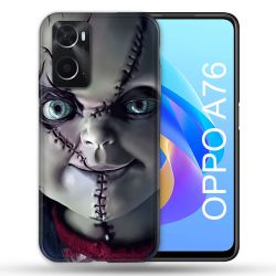 Coque Pour Oppo A76 Horreur Chucky Cicatrice