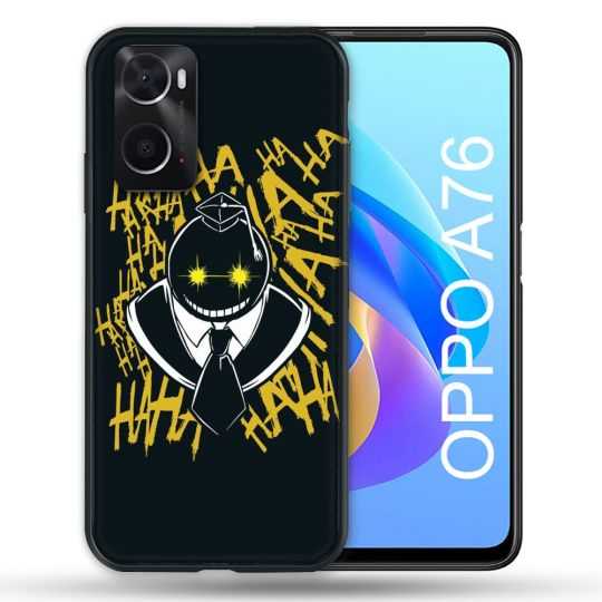 Coque Pour Oppo A76 Manga Assassination Classroom Kuro Noir