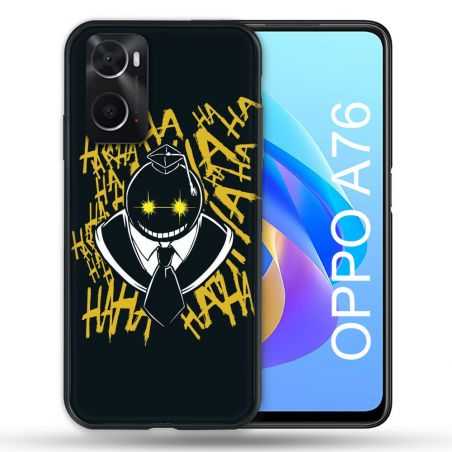 Coque Pour Oppo A76 Manga Assassination Classroom Kuro Noir