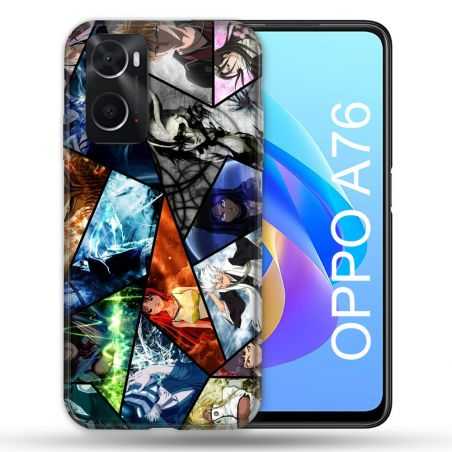 Coque Pour Oppo A76 Manga Bleach Pele Mele