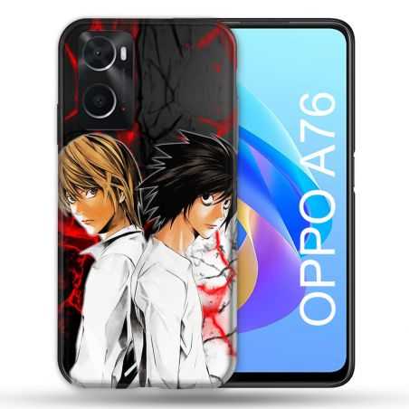 Coque Pour Oppo A76 Manga Death Note Duo