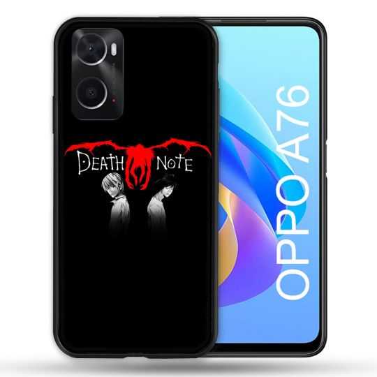 Coque Pour Oppo A76 Manga Death Note Noir