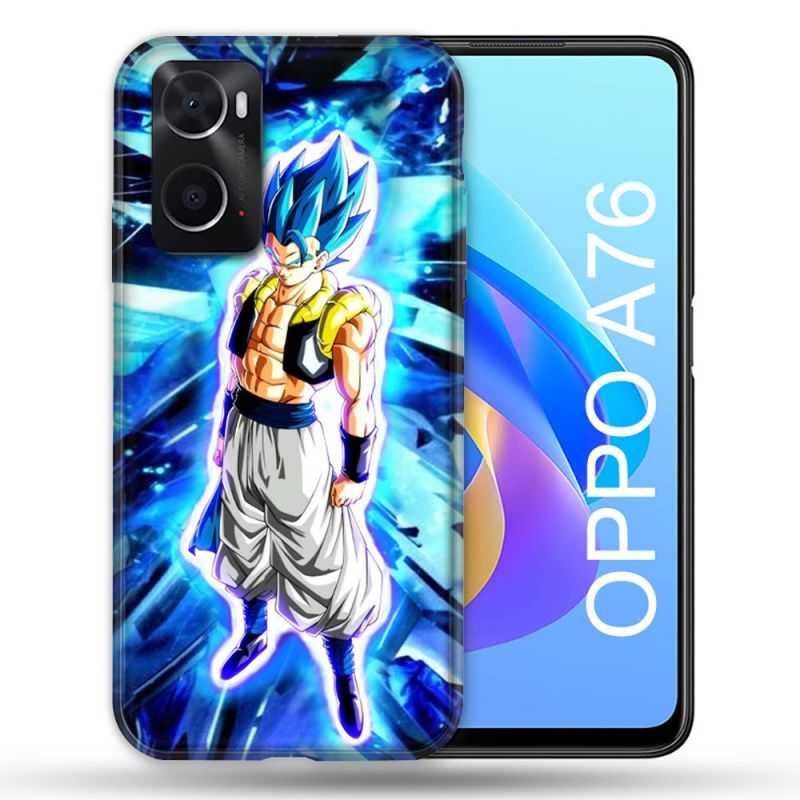 Coque Pour Oppo A76 Manga Dragon Ball Gogeta Lumiere