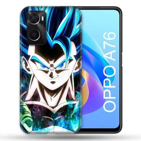 Coque Pour Oppo A76 Manga Dragon Ball Gogeta Visage