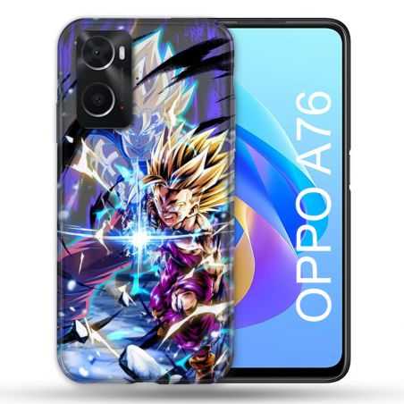 Coque Pour Oppo A76 Manga Dragon Ball Sangohan Duo