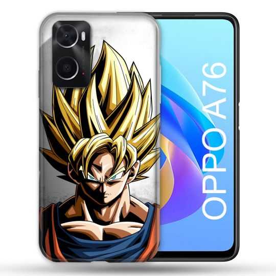 Coque Pour Oppo A76 Manga Dragon Ball Sangoku Portrait