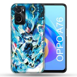 Coque Pour Oppo A76 Manga Dragon Ball Vegeta Bleu