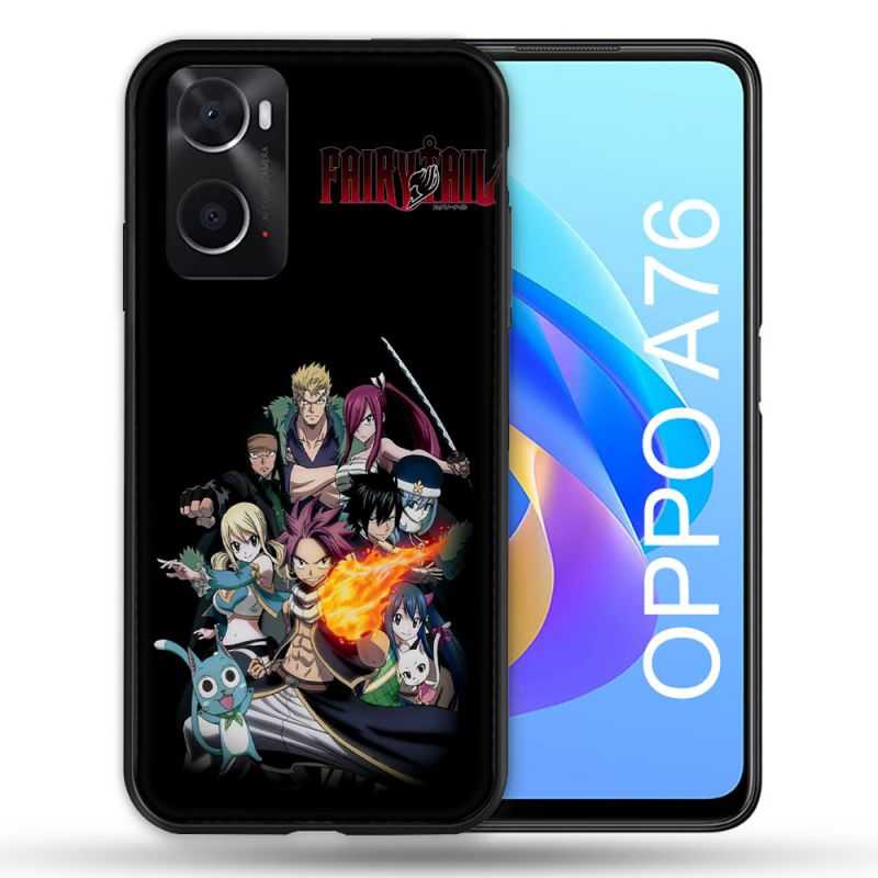 Coque Pour Oppo A76 Manga Fairy Tail Logo Team