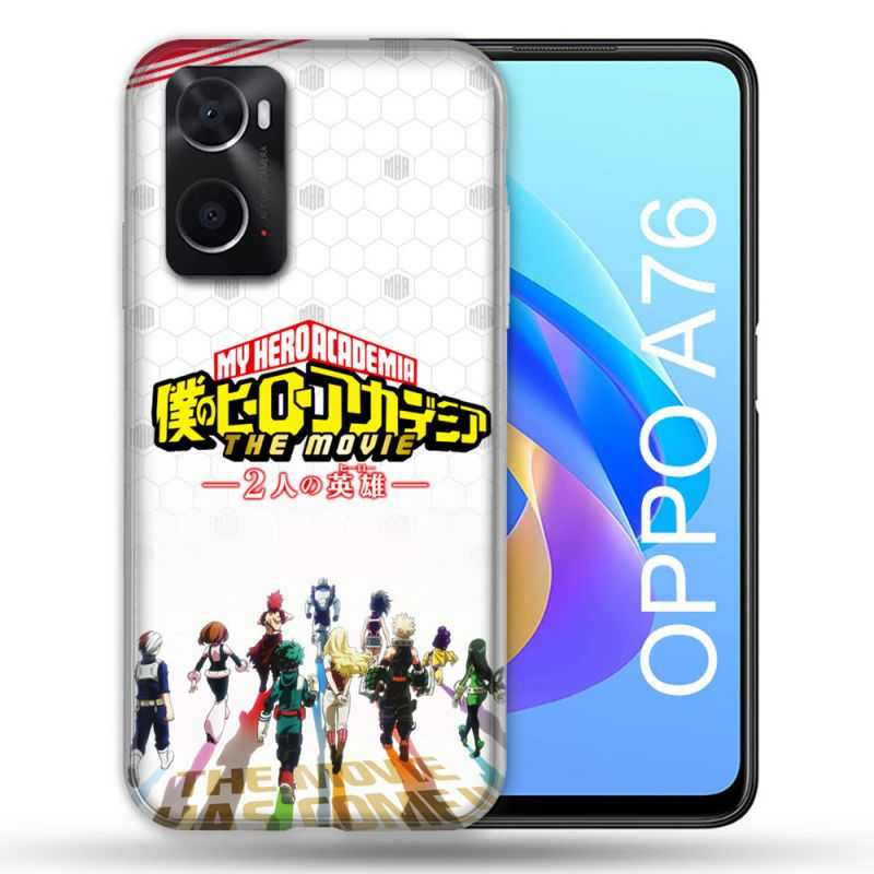 Coque Pour Oppo A76 Manga My Hero Academia Blanc