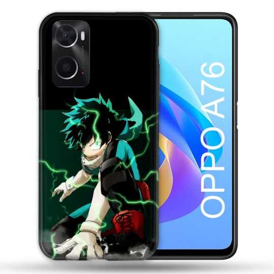 Coque Pour Oppo A76 Manga My Hero Academia Deku