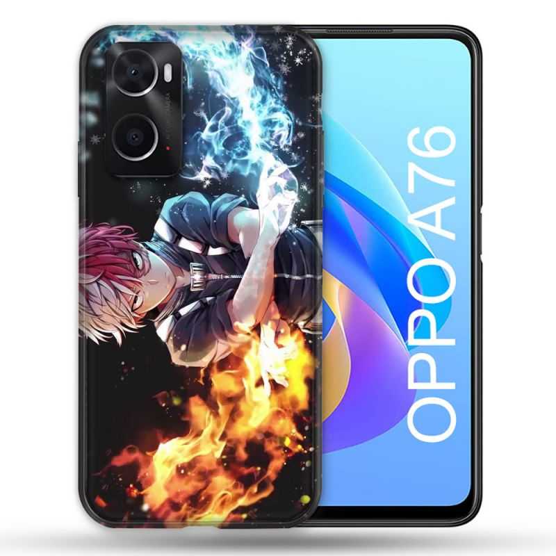 Coque Pour Oppo A76 Manga My Hero Academia Shoto