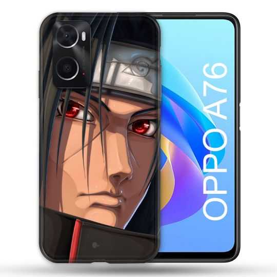 Coque Pour Oppo A76 Manga Naruto Itachi Visage