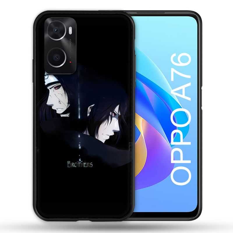 Coque Pour Oppo A76 Manga Naruto Sasuke Itachi