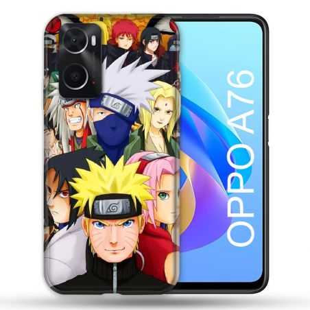 Coque Pour Oppo A76 Manga Naruto Team