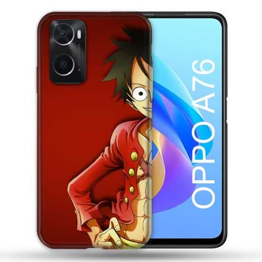 Coque Pour Oppo A76 Manga One Piece Luffy