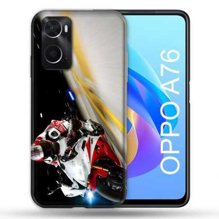 Coque Pour Oppo A76 Moto Course GP R6