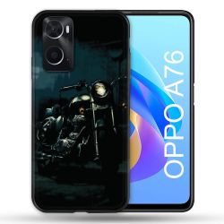 Coque Pour Oppo A76 Moto Harley Vintage