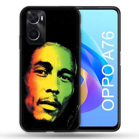 Coque Pour Oppo A76 Musique Bob Marley 2