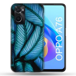 Coque Pour Oppo A76 Nature Feuille Palmier