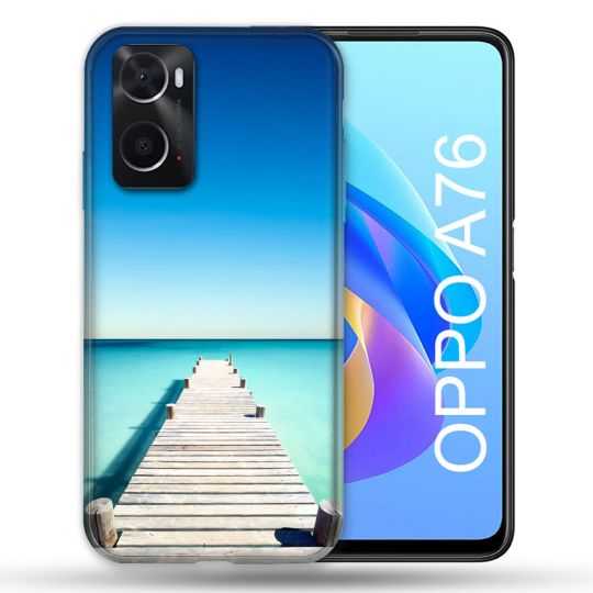 Coque Pour Oppo A76 Nature Pont Mer