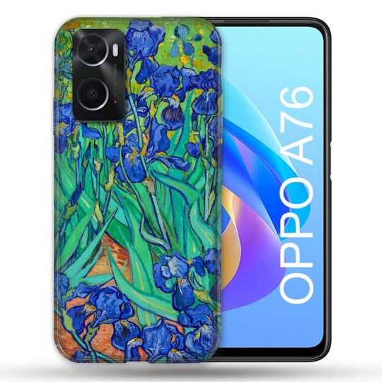 Coque Pour Oppo A76 Peinture Iris