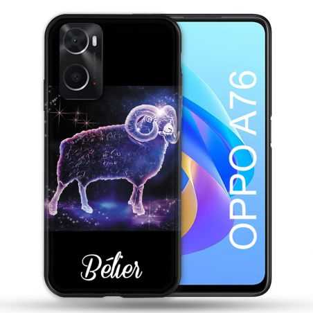 Coque Pour Oppo A76 Signe Zodiaque 2 Bélier