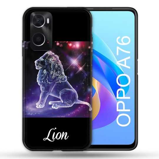 Coque Pour Oppo A76 Signe Zodiaque 2 Lion