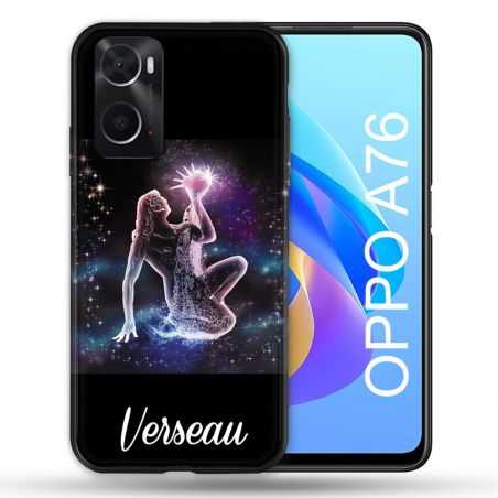 Coque Pour Oppo A76 Signe Zodiaque 2 Verseau
