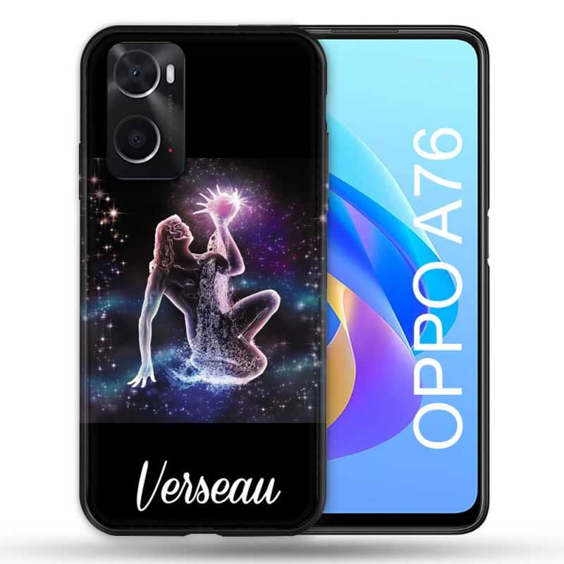 Coque Pour Oppo A76 Signe Zodiaque 2 Verseau