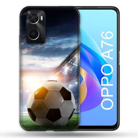 Coque Pour Oppo A76 Sport Football Stade