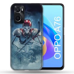 Coque Pour Oppo A76 Sport Hockey Squelette