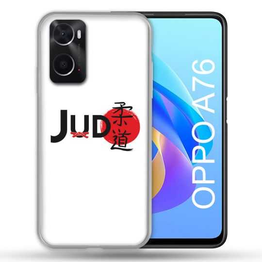 Coque Pour Oppo A76 Sport Judo Logo