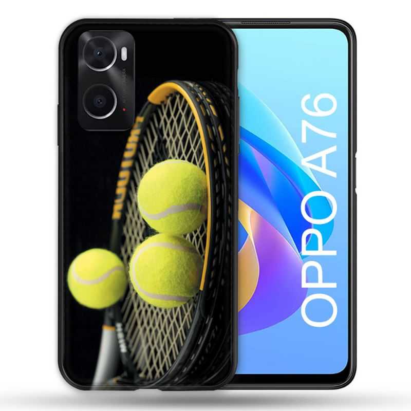 Coque Pour Oppo A76 Sport Tennis Balls