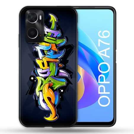 Coque Pour Oppo A76 Street Art Graffiti