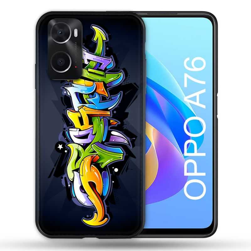 Coque Pour Oppo A76 Street Art Graffiti