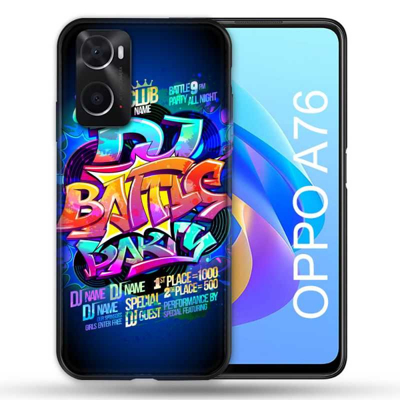 Coque Pour Oppo A76 Street Art Rap