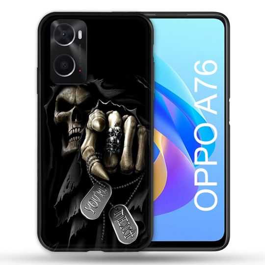 Coque Pour Oppo A76 Tete de Mort Your Next