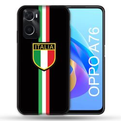 Coque Pour Oppo A76 Voyage Italie 3 Noir