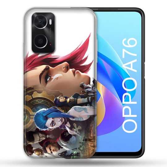Coque Pour Oppo A76 Arcane Jynx Sœur