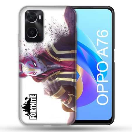 Coque Pour Oppo A76 Fortnite Blanc