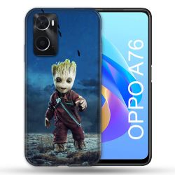 Coque Pour Oppo A76 Groot Bleu