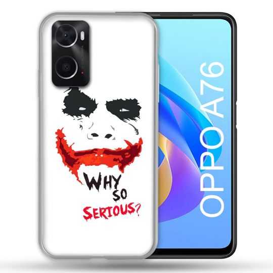 Coque Pour Oppo A76 Joker Blanc