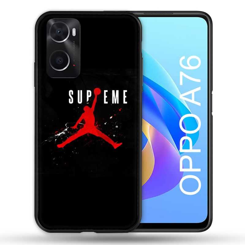 Coque Pour Oppo A76 Jordan Supreme Noir