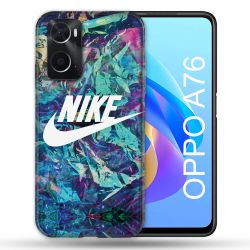 Coque Pour Oppo A76 Nike Turquoise