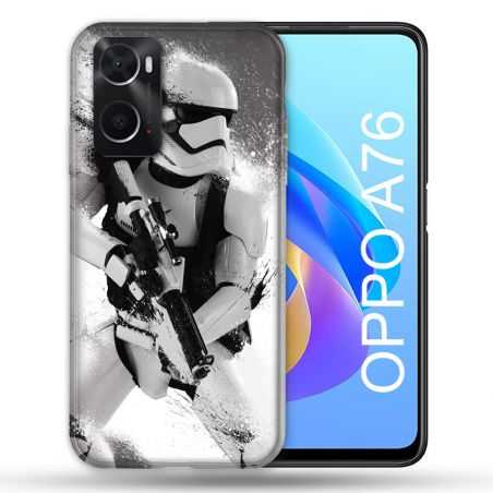 Coque Pour Oppo A76 Star Wars - Trooper